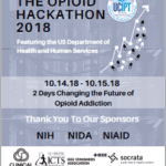 Event Graphic of "The Opioid Hackathon 2018"